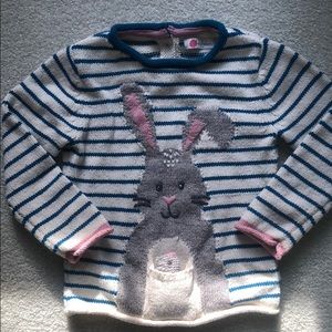 Baby Boden Bunny Sweater